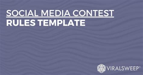 contest rules template|Social Media Contest Rules: Free Template and Beginner’s Guide.